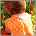 Sophia's Orange Tunic back