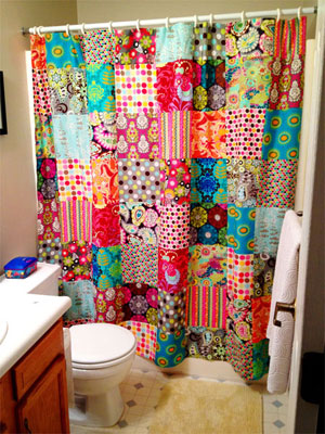 Patchwork Shower Curtain