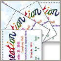 Performance Tickets for Haydn's The Creation     Inkjet digital print     2 x 7 inches