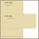 Sage Hill Advisory & Management     letterhead and envelope